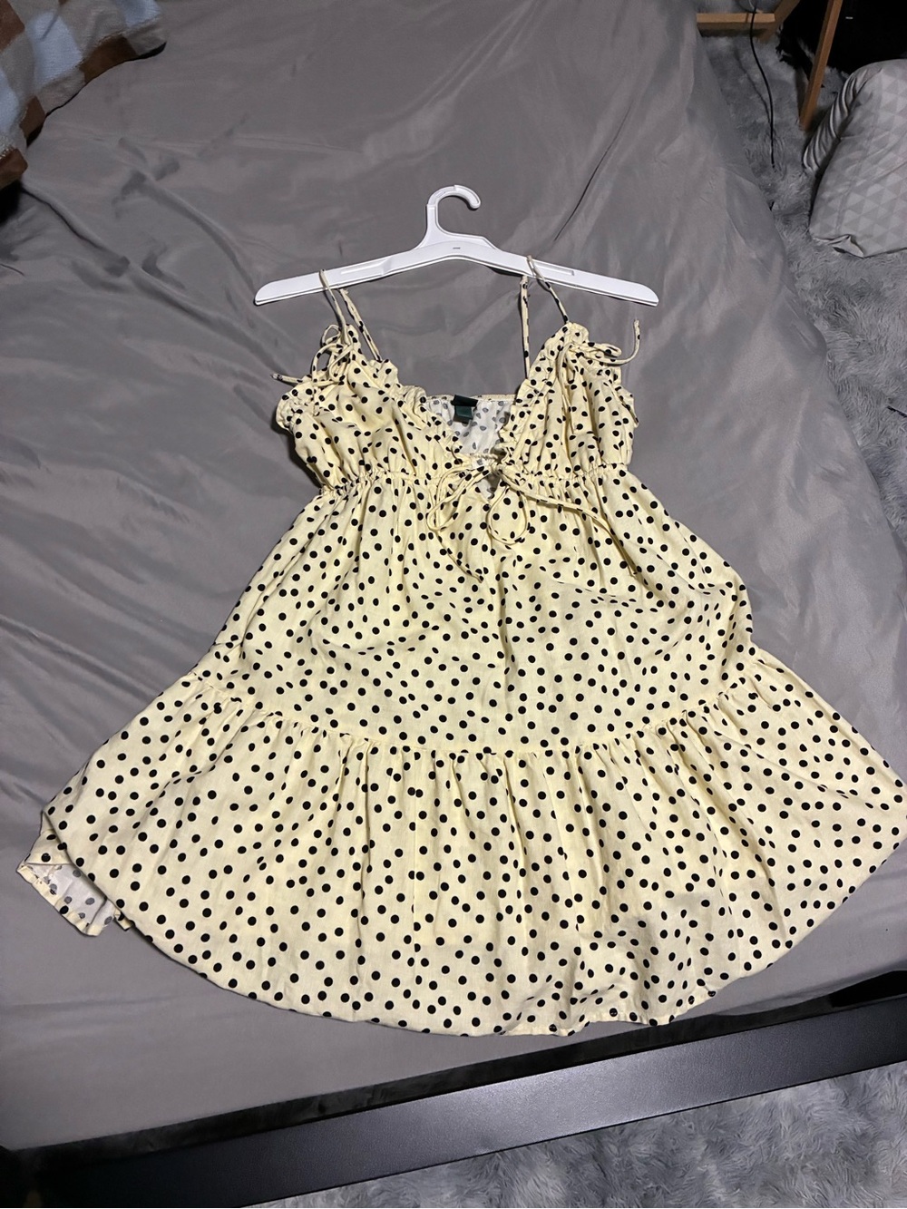 Yellow Polka Dot Dress